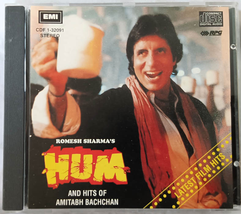 Hum and Hits of Amitabh Bachchan Hindi Audio Cd