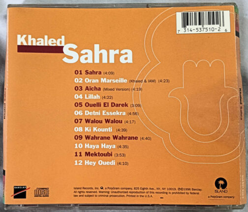 Khaled Sahra Audio cd