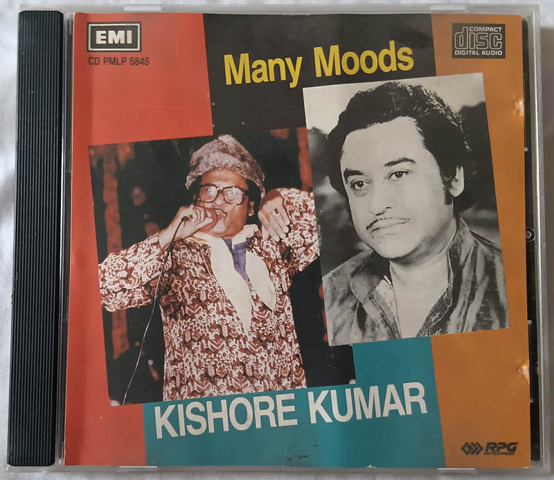 Many Moods Kishore Kumar Hindi Audio cd