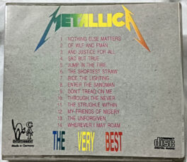 Metallica The Very Best Audio cd