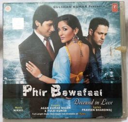 Phir Bewafaai Hindi Audio Cd By Nikhil