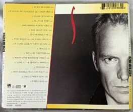 The Best of Sting Fields of Gold Audio cd