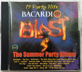 19 Party Hits Bacardi Blast The Summer Party Album Audio CD