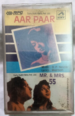 Aar – Paar – Mr. Mrs 55 Hindi Audio cassette (Sealed)