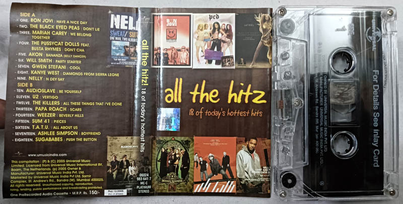 All The Hits Audio cassette