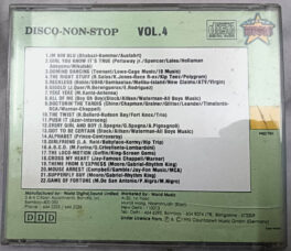 Disco Remix Non Stop Vol 4 Hindi Album Audio CD