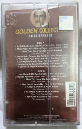 Golden collection Talat Mahmood Blue Mood Hindi Film Songs Audio Cassette (Sealed)