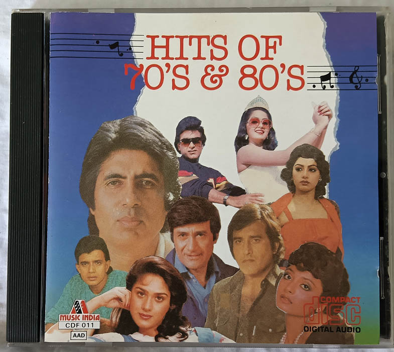 Hits of 70s and 80s Hindi Audio cd