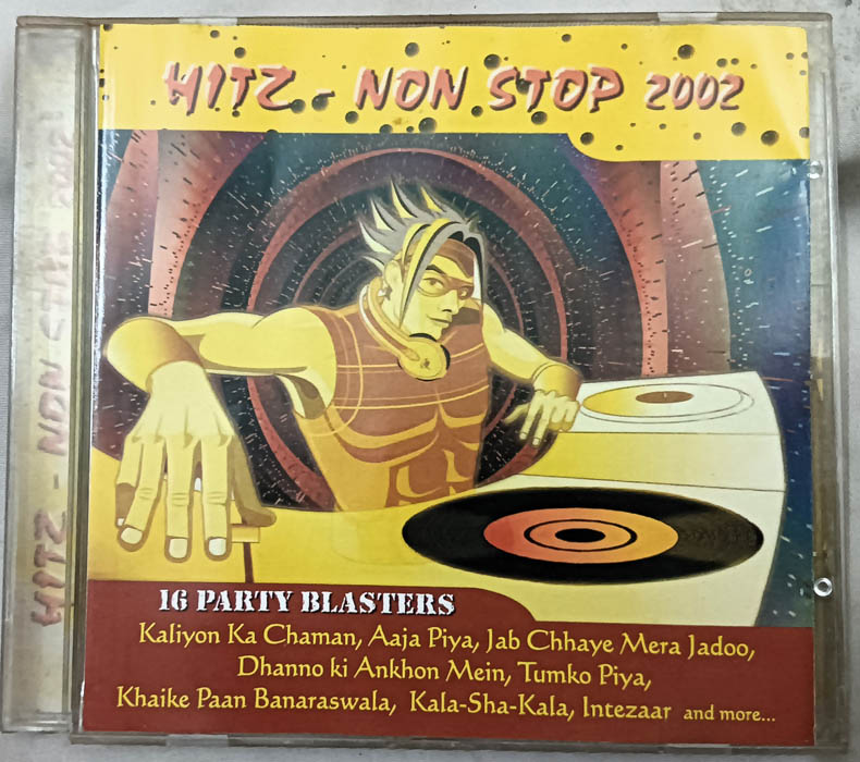 Hitz Non Stop 2002 16 Party Blasters Hindi Audio CD