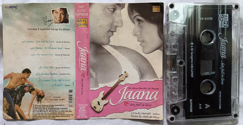 Jaana Hindi Audio cassette