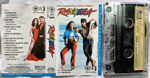 Rangeela Hindi Audio Cassettes By A. R. Rahman