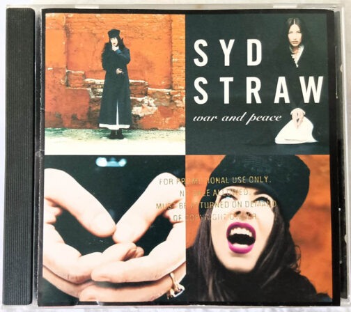 Syd Straw war ad peace Audio cd