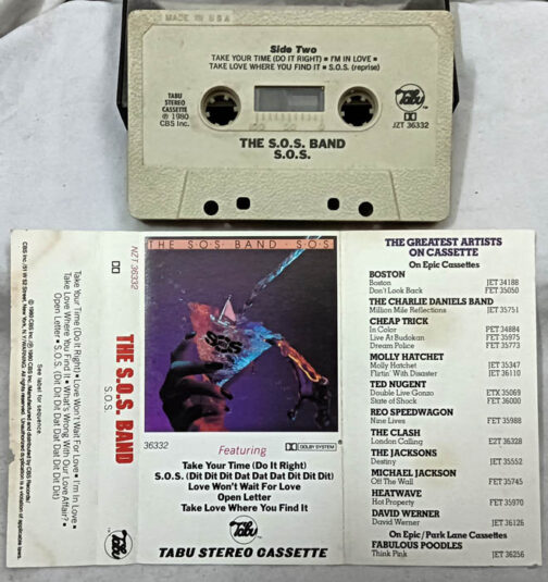 The S.O.S Band Audio cassette