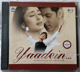 Yaadein Hindi Audio CD By Anu Malik