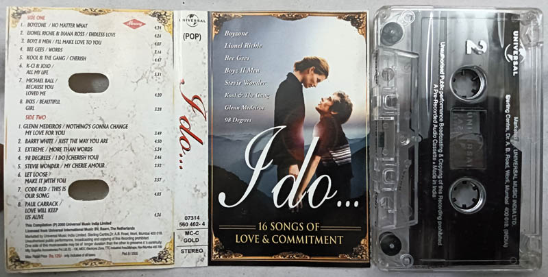 i do 16 songs of love commitment Audio cassette