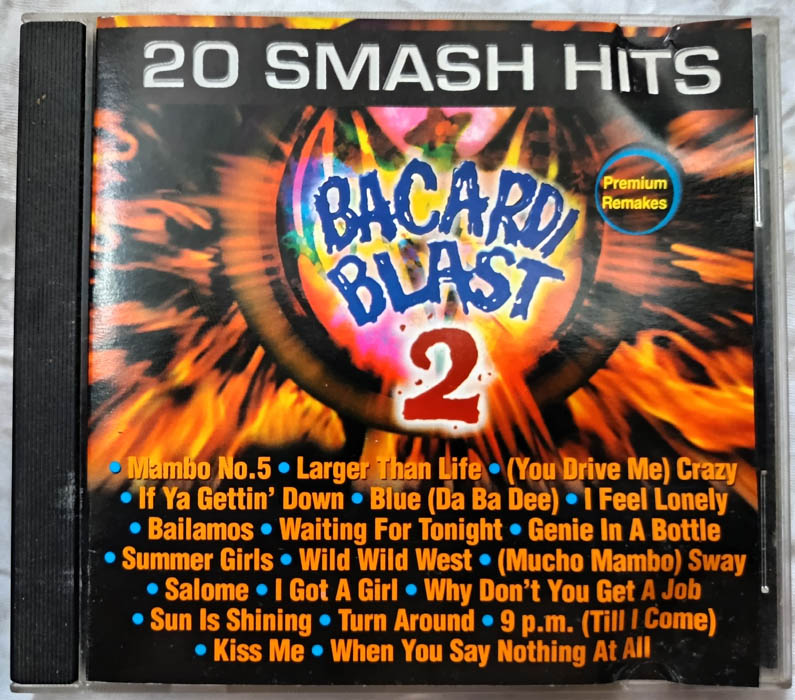 20 Smash Hits Bacardi Blast 2 Audio CD