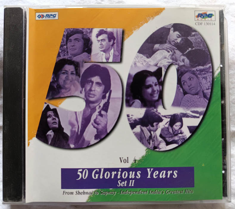 50 Glorious Year Set 2 Vol 4 Hindi Audio cd