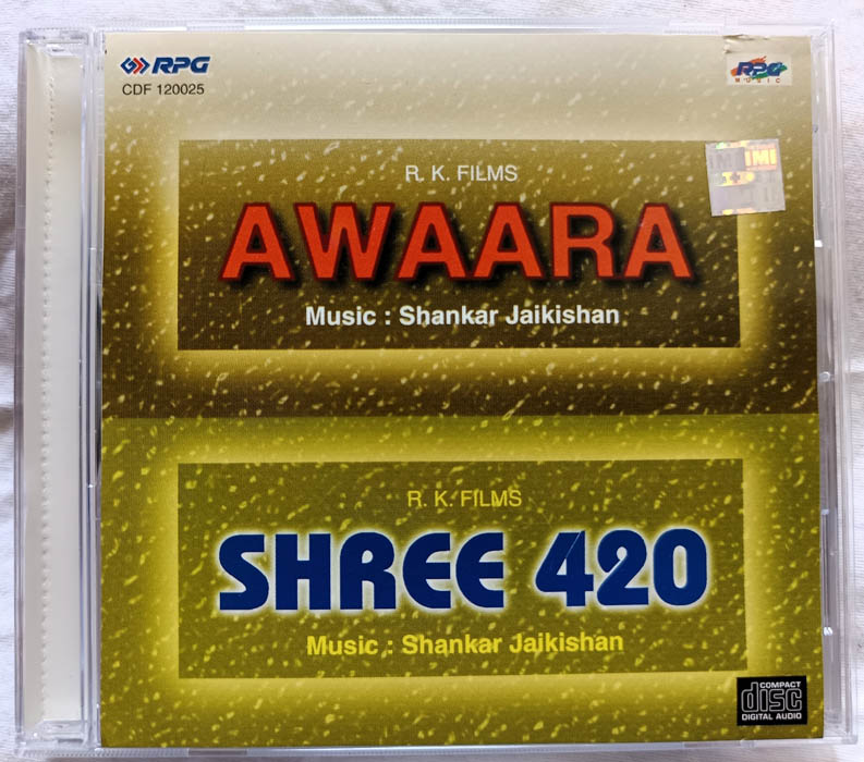 Awaara - Shree 420 Hindi Audio cd