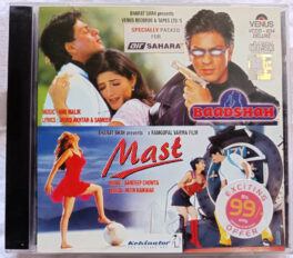 Baadshah – Mast – Dil Se Hindi Audio Cd