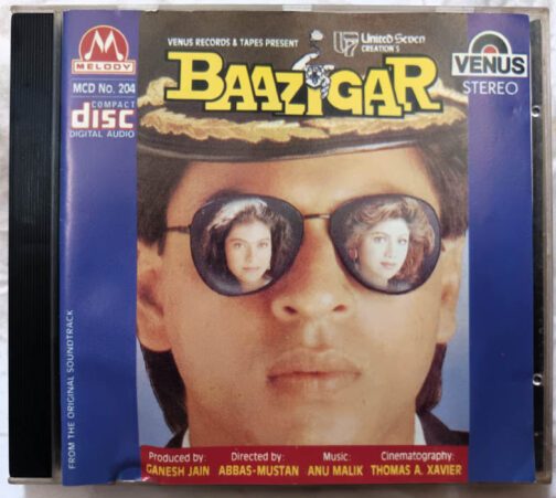 Baazigar Hindi Audio Cassette By Anu Malik