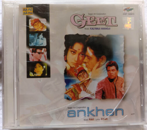 Geet - Ankhen Hindi Audio cd