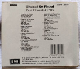 Ghazal Ke Phool Best Ghazals of 88 Hindi Audio cd