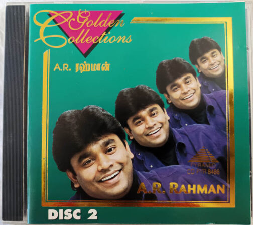 Golden Collections A.R. Rahman Disc 2 Tamil Audio cd