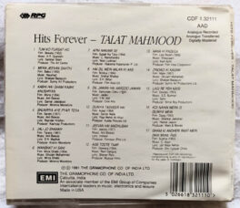 Hits forever Talat Mahmood Hindi Audio cd