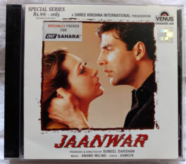 Jaanwar Hindi Audo cd By Anand Milind