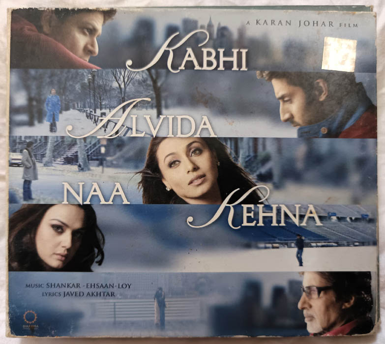 Kabhi Alvida Naa Kehna Hindi Audio Cd By Shankar Ehsaan Loy CD Condition Pre- Owned Mint Condition Sleeve as displayed in the image