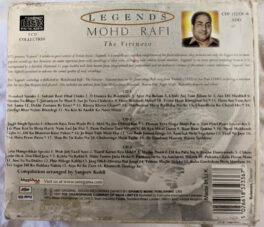 Legends Mohd. Rafi The Virtuoso 5 cd collection Hindi Audio cd