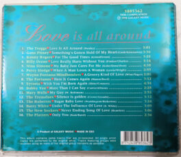 Love is All Around Your All Time Favourite Love Songs Audio cd