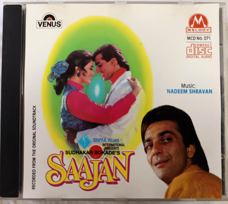 Saajan Hindi Film Audio cd By Nadeem Shravan