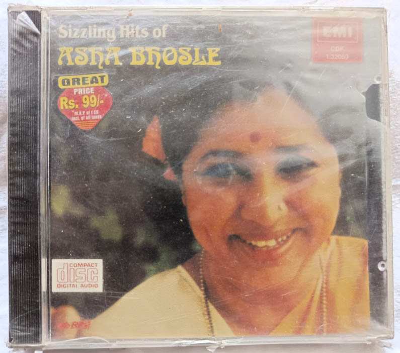 Sizzling Hits of Asha Bhosle Hindi Audio cd