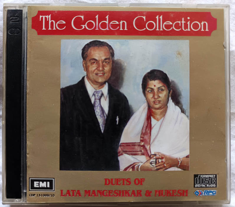 The Golden Collection Duets of Lata Mangeshkar 7 Mukesh Hindi Audio cd