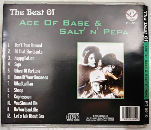 The best of Ace of base & Salt n pepa Audio cd