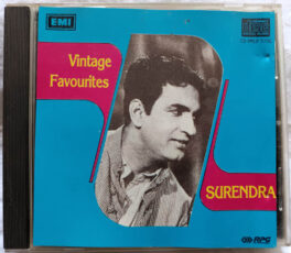 Vintage Favourites Surendra Hindi Audio cd