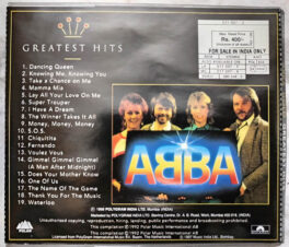 Abba Gold Greatest Hits Audo cd