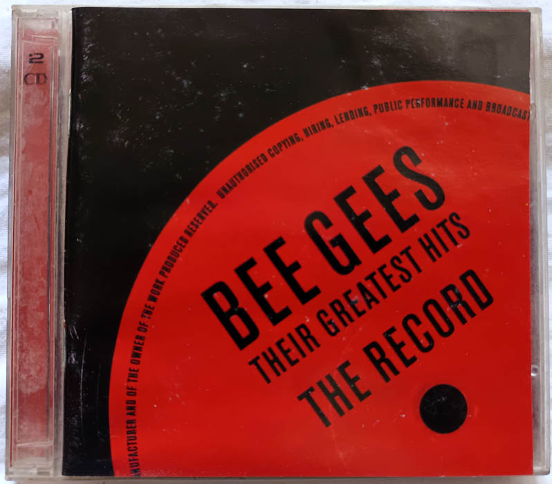 Bee Gees Their Greatest Hits The Record Audio CD