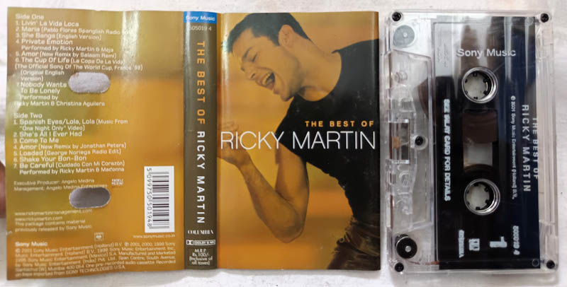 Best Of Ricky Martin English Audio Cassettes