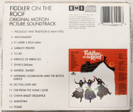 Fiddler On the Roof Soundtrack Audio cd By John Williams