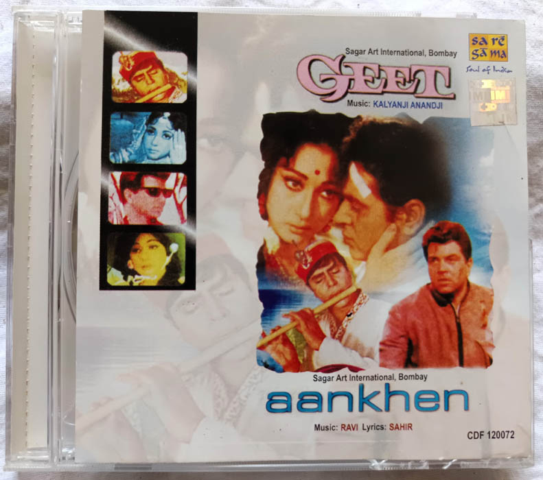 Geet - Ankhen Hindi Audio cd