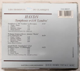 Haydn Symphonie No 14 Londres Audio cd