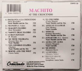 Machito at the Crescendo Audio cd