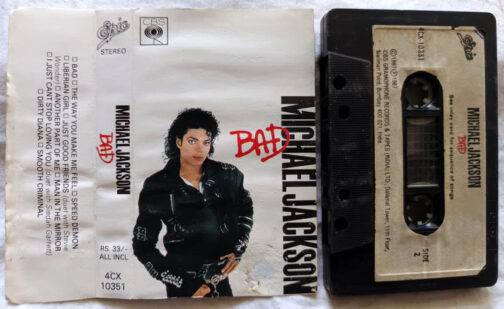 Michael Jackson Bad Audio Cassette