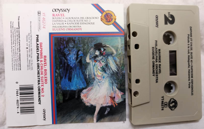 Odyssey Ravel Orchestra Audio Cassette