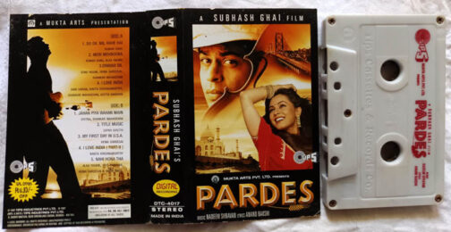 Pardes Hindi Audio Cassette By Nadeem Shravan