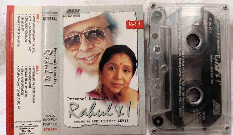 Personal Memories Rahul & i vol 1 Audio Cassette