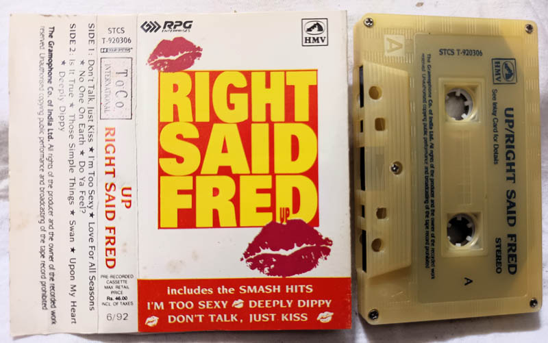 Right Said Fred Up Audio Cassette