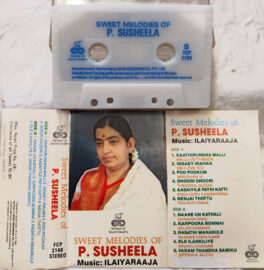 Sweet Melodies P.Susheela Tamil Audio cassette By Ilaiyaraaja